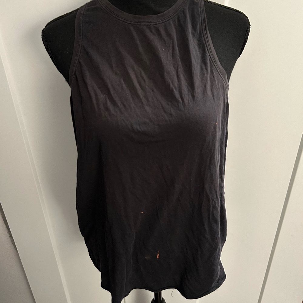 Open Back Workout Tee
